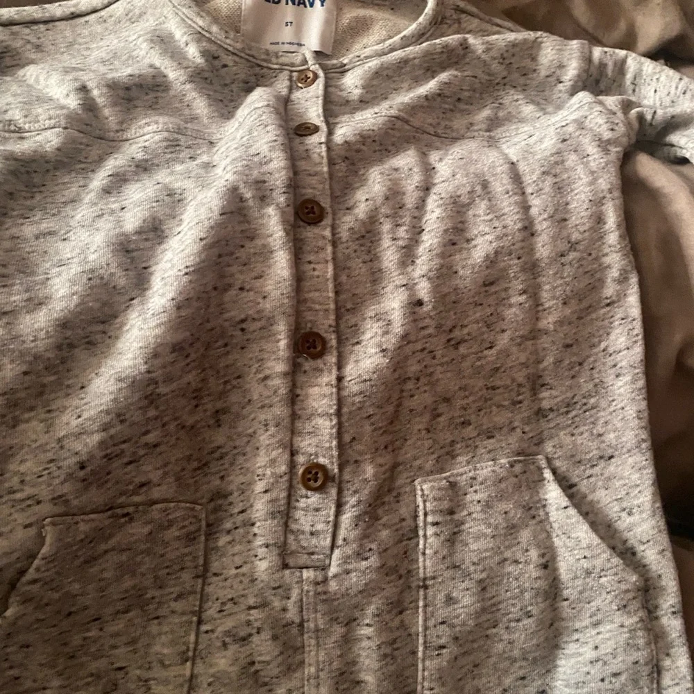 Old Navy Gray Kids Pajama‎ Set- one piece